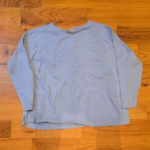 Chico's Light Blue Crew Neck Sweater